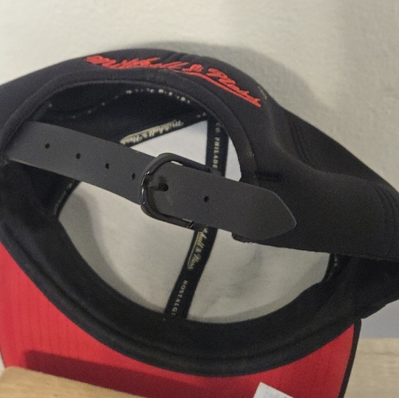 Mitchell & Ness Black NBA Chicago Bulls Clip back Mens Size one size fits all os - Picture 5 of 7